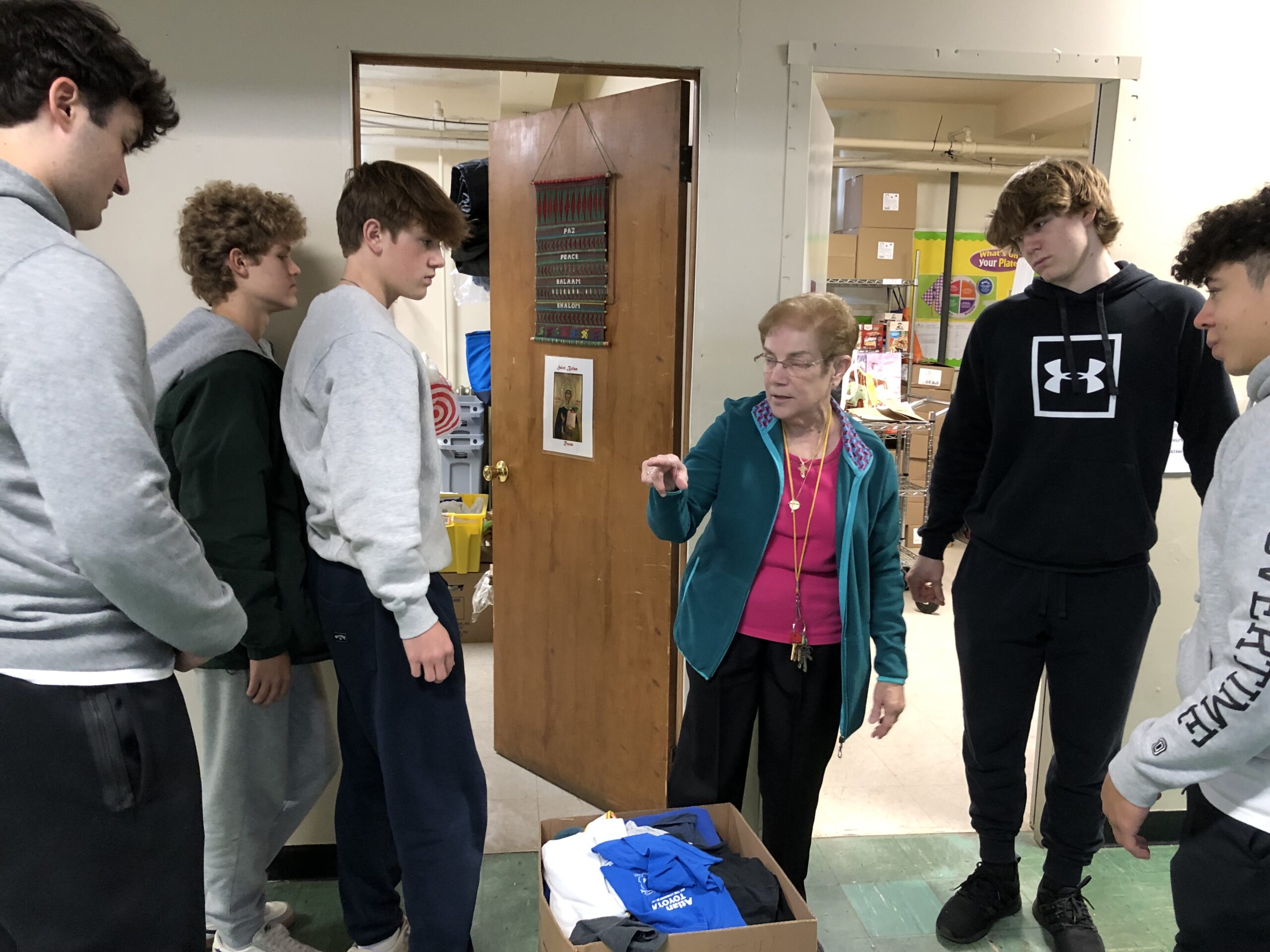 SSJ Neighborhood Center volunteers in action