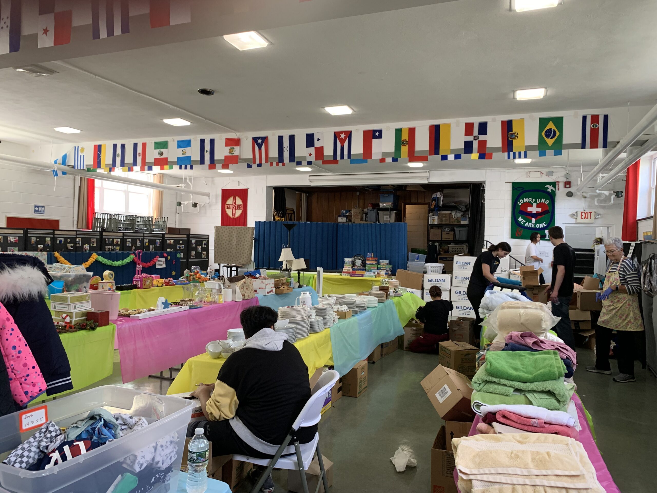 SSJ Neighborhood Center volunteers in action