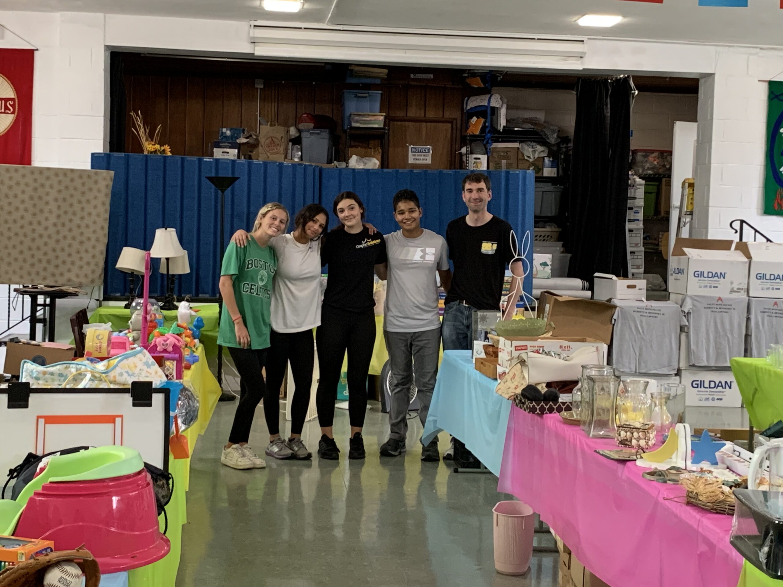 SSJ Neighborhood Center volunteers in action