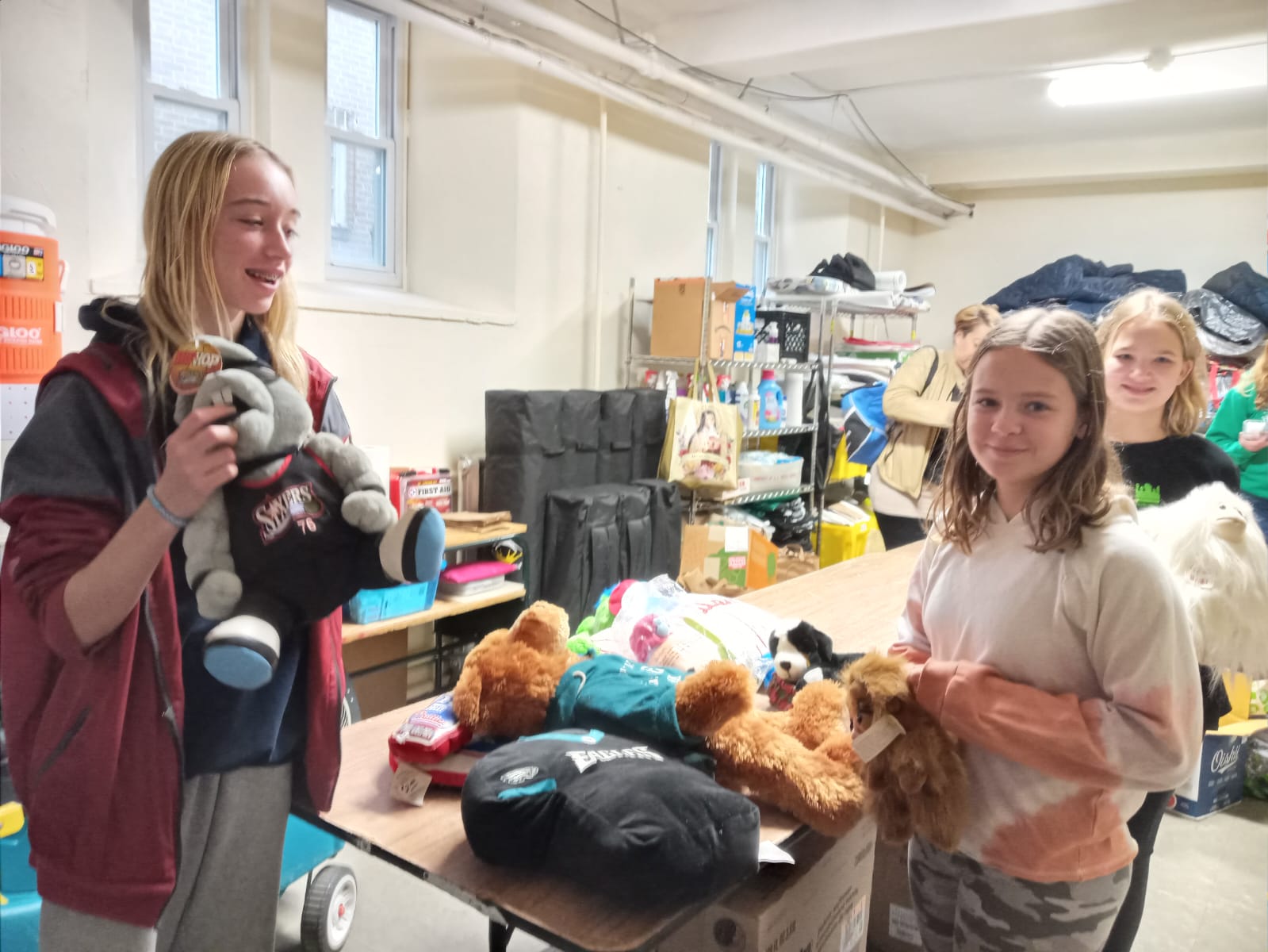 SSJ Neighborhood Center volunteers in action
